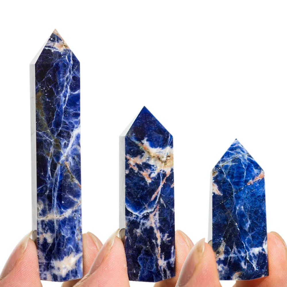 4-7cm Natural Crystal Point Column Energy Purification Reiki Healing Stone for Meditation Mindful Relaxation Home Decor Gift