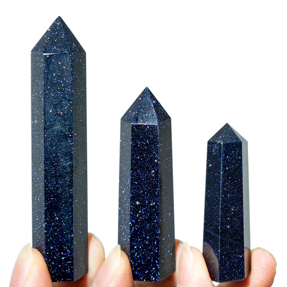 4-7cm Natural Crystal Point Column Energy Purification Reiki Healing Stone for Meditation Mindful Relaxation Home Decor Gift
