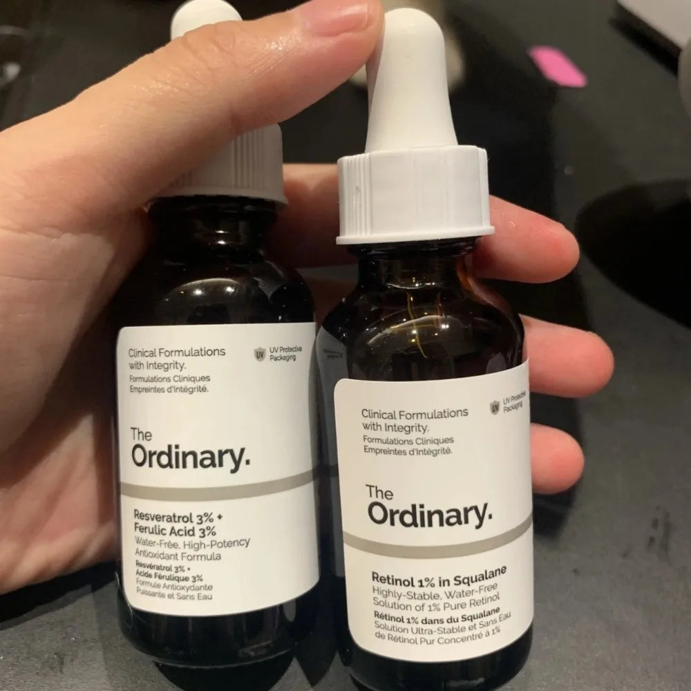 The Ordinary 10% Niacinamide Essence Salicylic Fruit Acid 1% Shrink Pores Transparent Squalane Korean Original Toner Face Serum