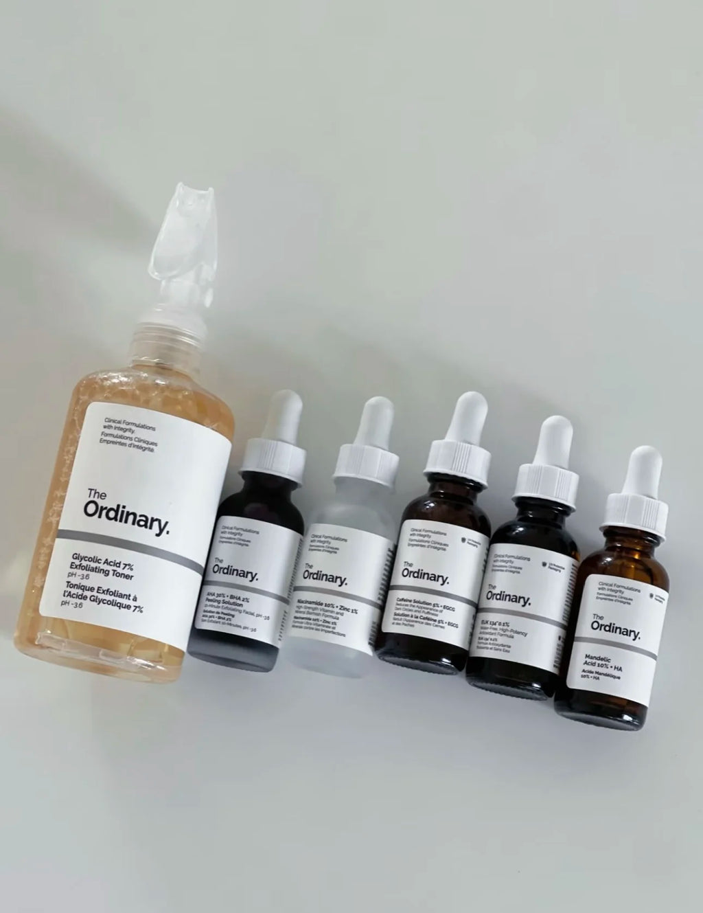 The Ordinary 10% Niacinamide Essence Salicylic Fruit Acid 1% Shrink Pores Transparent Squalane Korean Original Toner Face Serum