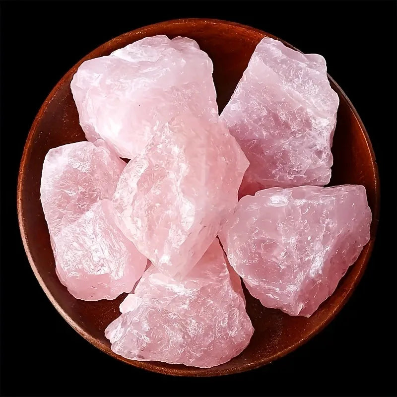 Big Natural Rose Quartz Stone Raw Crystals Stones Healing Mineral Specimen Rock Raw Rough Quartz Pink Crystal Gemstones