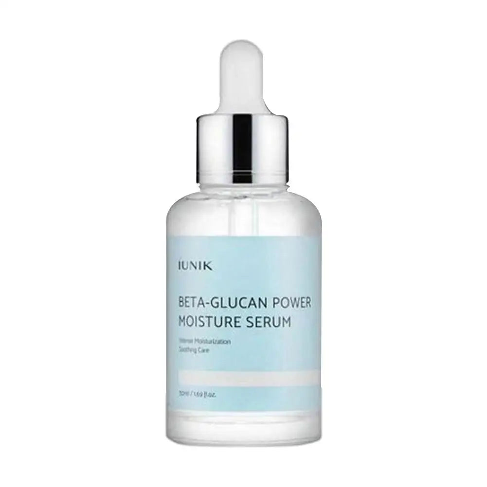 IUNIK Vegan Serum Beta-Glucan Deeply Hydrating Moisturizing Firming Brightening Improves Dullness And Sagging Reduces Fine Lines