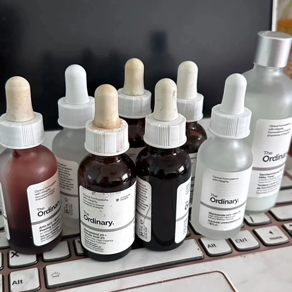 The Ordinary 10% Niacinamide Essence Salicylic Fruit Acid 1% Shrink Pores Transparent Squalane Korean Original Toner Face Serum