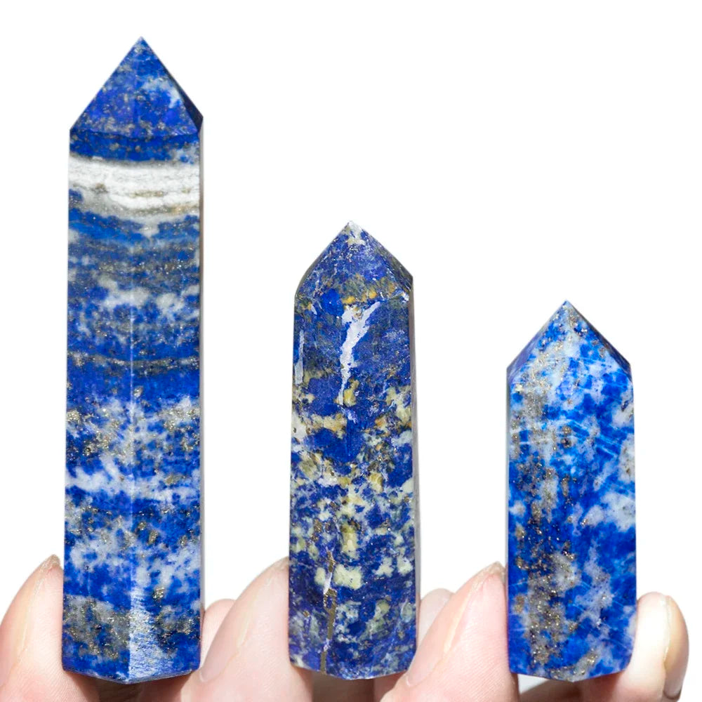 4-7cm Natural Crystal Point Column Energy Purification Reiki Healing Stone for Meditation Mindful Relaxation Home Decor Gift