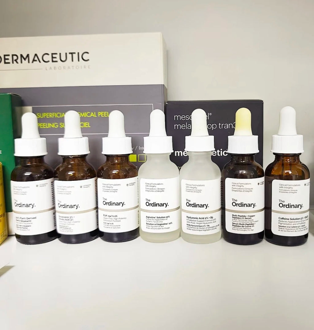 The Ordinary 10% Niacinamide Essence Salicylic Fruit Acid 1% Shrink Pores Transparent Squalane Korean Original Toner Face Serum