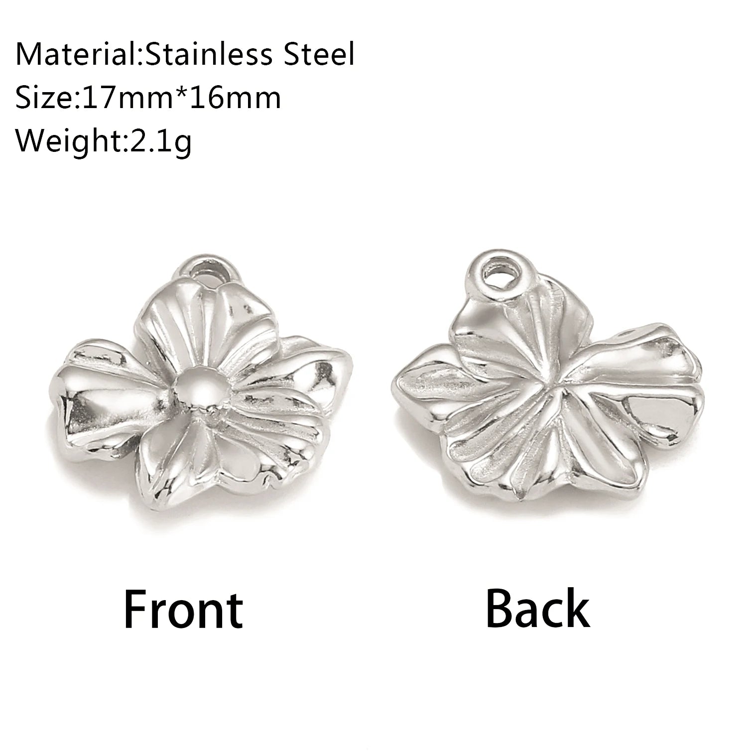 3Pcs/Lot Casting Sun/Conch/Flower Charms Stainless Steel Small/Big Bohemia Fashion Pendants DIY Necklace Jewelry Making Supplies