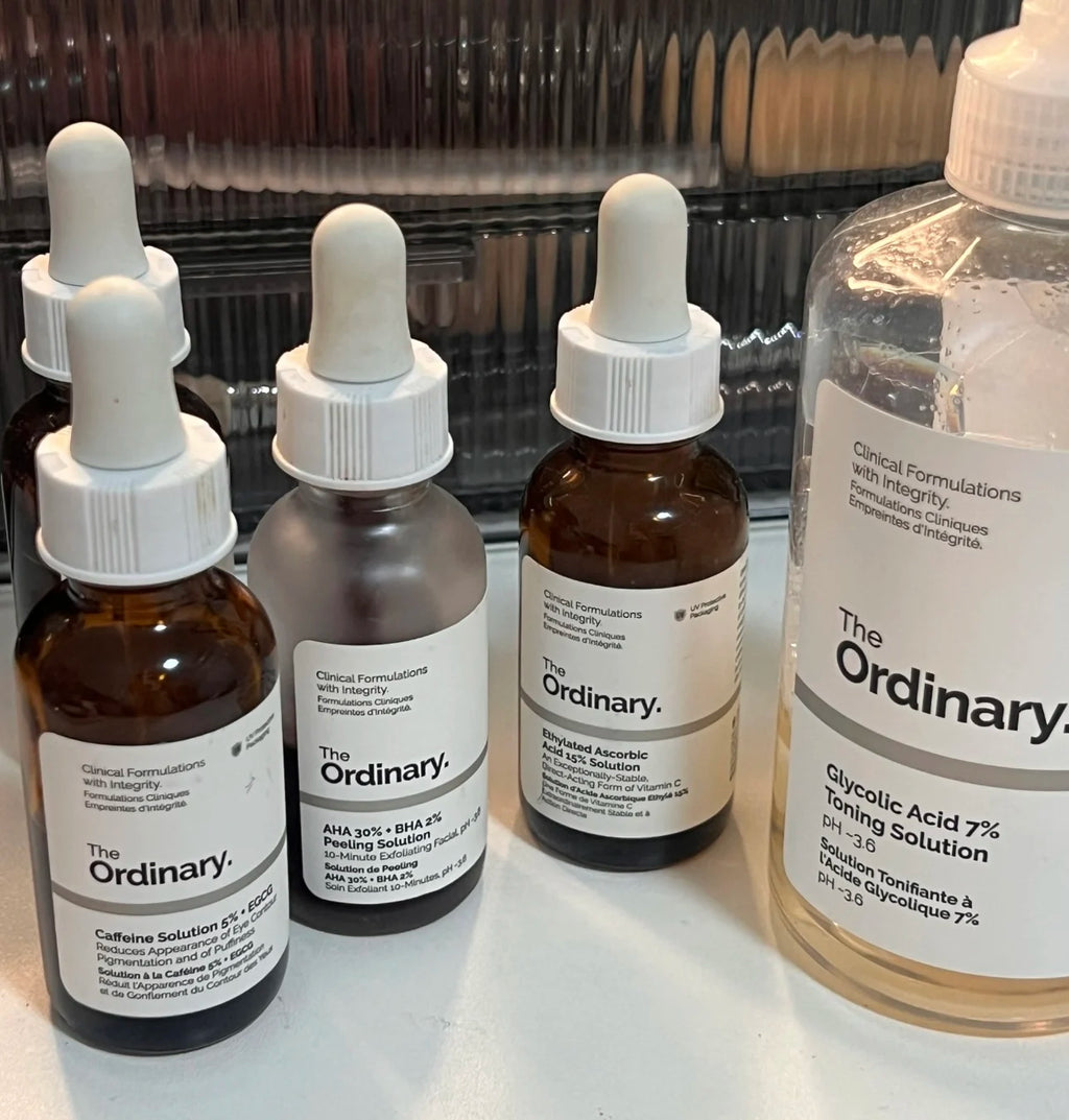 The Ordinary 10% Niacinamide Essence Salicylic Fruit Acid 1% Shrink Pores Transparent Squalane Korean Original Toner Face Serum