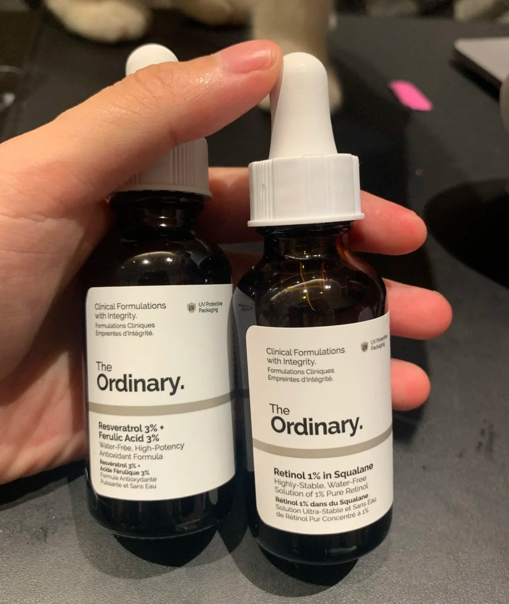 The Ordinary 10% Niacinamide Essence Salicylic Fruit Acid 1% Shrink Pores Transparent Squalane Korean Original Toner Face Serum