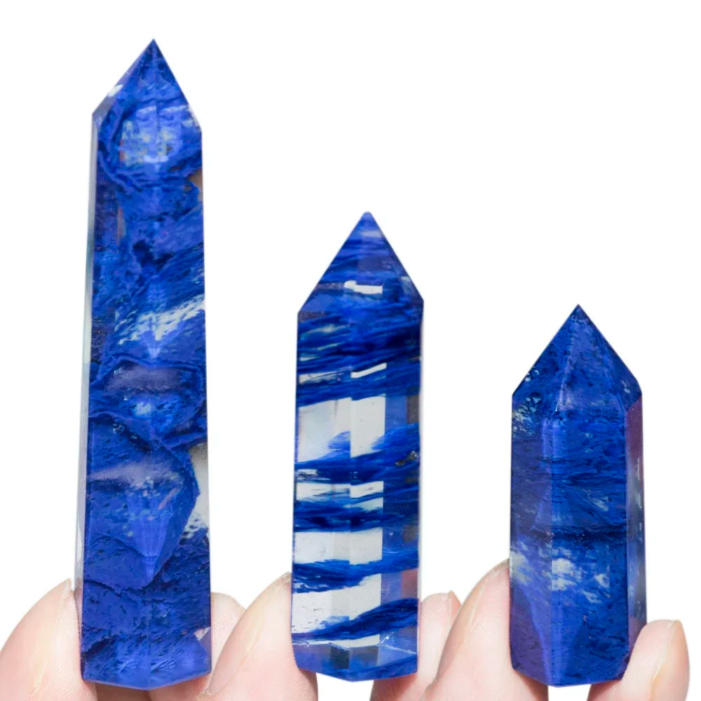 4-7cm Natural Crystal Point Column Energy Purification Reiki Healing Stone for Meditation Mindful Relaxation Home Decor Gift