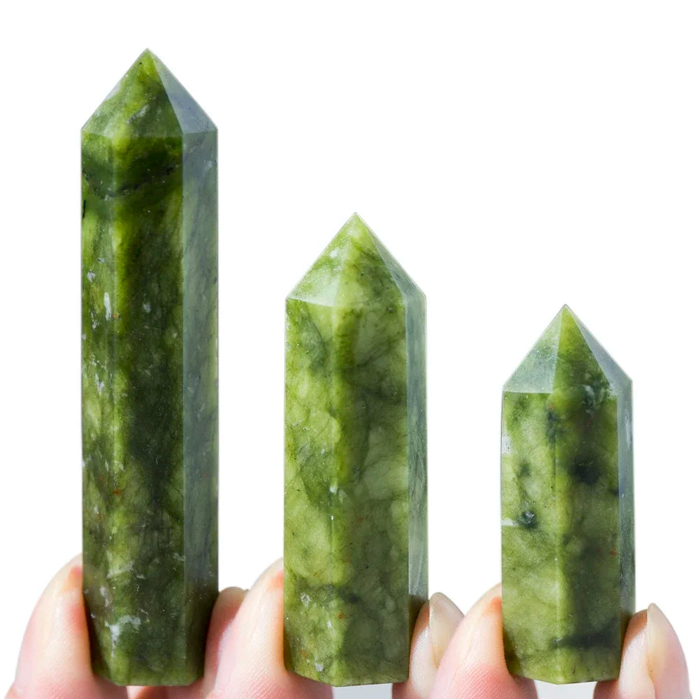 4-7cm Natural Crystal Point Column Energy Purification Reiki Healing Stone for Meditation Mindful Relaxation Home Decor Gift